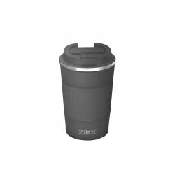 Cana de cafea zilan zln9923 termos, capacitate 510ml, interior din inox, pereti dublii, gri Cana de cafea zilan zln9923 termos, capacitate 510ml, interior din inox, pereti dublii, gri