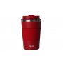 Cana de cafea zilan zln9924 termos, capacitate 510ml, interior din inox, pereti dublii, rosu