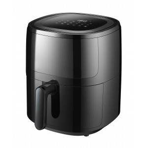 Friteuza zilan zln9983 tip air fryer, 1500w, capacitate 5l, temperatura maxima 200 grade, negru
