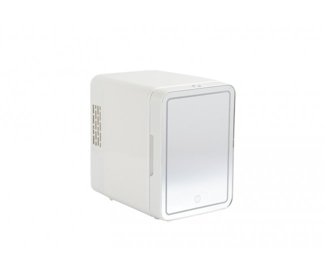 Mini frigider zilan zln1160 pentru make up, capacitate 4l, 36w, oglinda cu led, functie de incalzire si racire 