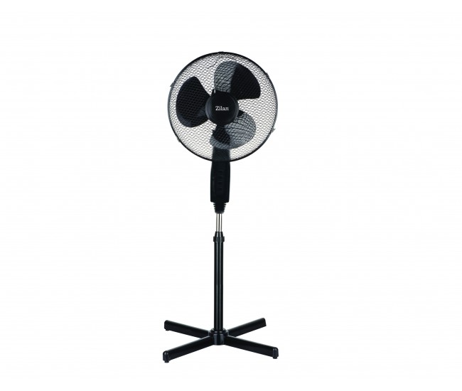 Ventilator cu picior zilan zln2000, inaltime reglabila, 40w, 3 trepte de viteza