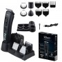 Aparat de tuns multifunctional 10 in 1 zilan zln5919, uranus - cordless, led display, pentru tot corpul