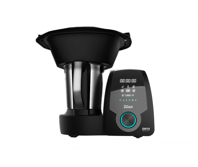Robot de bucatarie zilan zln9334 onyx multifunctional thermorobot, 1700w, capacitate 3.3l, 30 de functii, afisaj digital led, aplicatie mobil