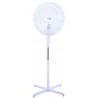Ventilator cu picior floria zln-1180, diametru 40 cm, putere 40 w, motor silentios si puternic, alb