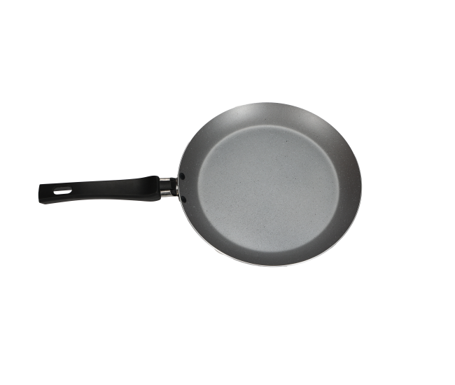 Tigaie aluminiu floria zln2009 pentru clatite, diametru 24 cm, 2 straturi non-stick, maner din bachelita, compatibil masina de spalat vase