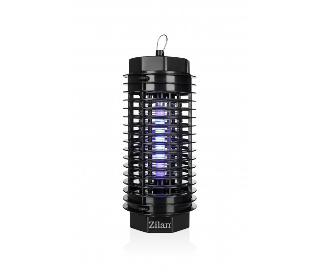 Aparat anti-insecte zilan zln2600, putere 4w, 1000 volti, zona de acoperire 20 metri patrati, functionare netoxica, grilaj de siguranta