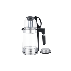 Set fierbator electric+ceainic floria zln1757 cu infuzor pentru ceai, putere 1500w, capacitate 1.8l+1.2l, sticla Set fierbator electric+ceainic floria zln1757 cu infuzor pentru ceai, putere 1500w, capacitate 1.8l+1.2l, sticla