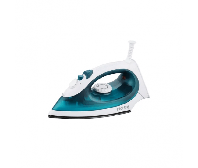 Fier de calcat cu aburi floria zln3843, talpa din otel inoxidabil, temperatura reglabila, putere 1850-2200w