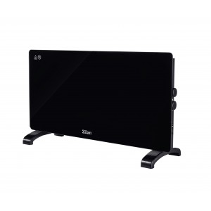 Convector electric zilan zln4062 cu panou sticlă - 2000w, termostat reglabil, protecție supraîncălzire