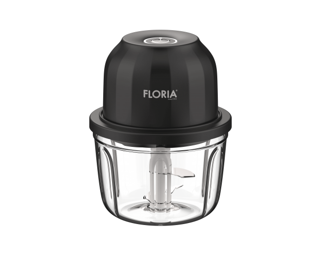 Tocator legume-fructe floria zln2655   mini chopper   reincarcabil, capacitate 350 ml, baterie 1200mah, putere 5v / 30w
