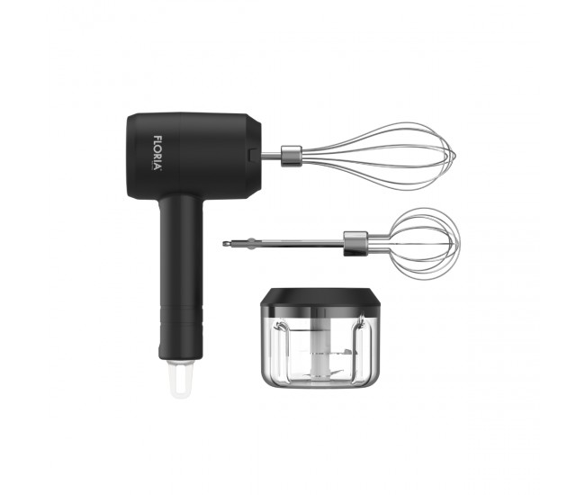 Mixer de mana wireless 3 in 1 floria zln2772 - baterie 800mah, 20w, accesorii complete
