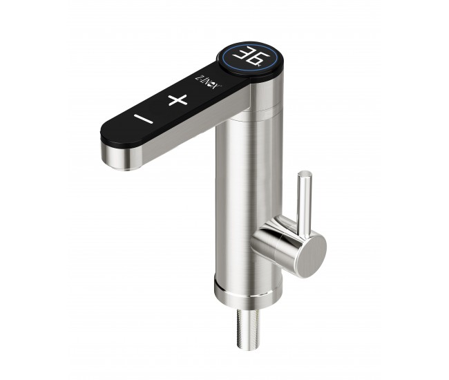 Robinet electric z-inox zln3799, afisaj digital, protectie ipx4, putere 3600w
