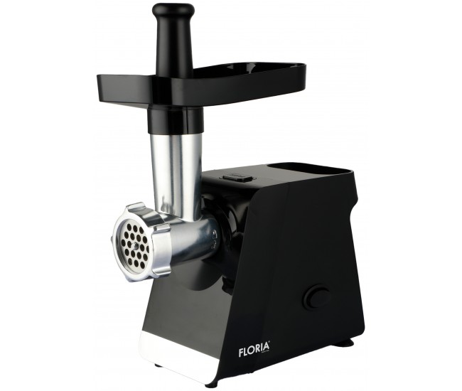 Masina de tocat carne floria zln7975, functie reverse, 2 site incluse 5mm si 7mm, putere 1300w