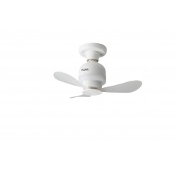 Ventilator de tavan cu iluminare led floria zln4581, diametru 15.2 cm, 3 palete, putere 11w