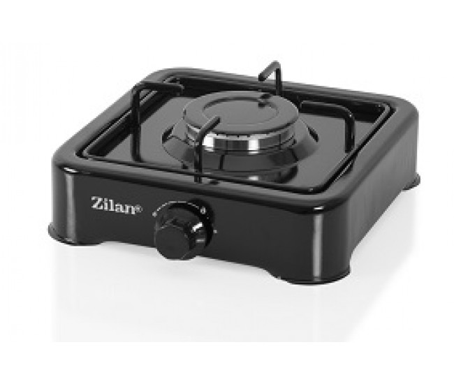 Aragaz 1 ochi zilan zln-0018, negru alimentare gpl butelie
