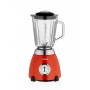 Blender retro zilan zln7057 rosu - 1.5l, 500w, lame otel, design vintage