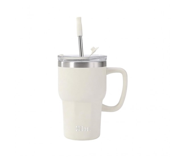 Termos pentru cafea zilan zln5229, 600 ml, inox 304, pastreaza bauturile reci 12 ore si calde 6 ore