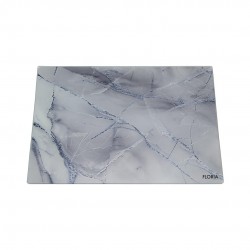 Tocator din sticla securizata floria zln4826 – 25 x 35 cm, suprafata neteda, picioruse antiderapante