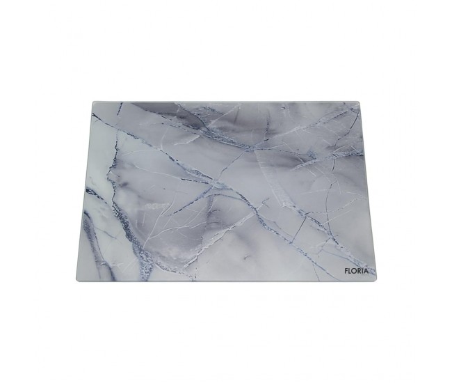 Tocator din sticla securizata floria zln4826 – 25 x 35 cm, suprafata neteda, picioruse antiderapante