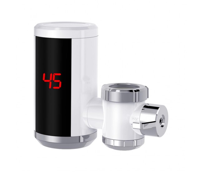 Incalzitor de apa instant electric z-inox zln5489, 3000-3600w, afisaj digital led, protectie termica la 110°c