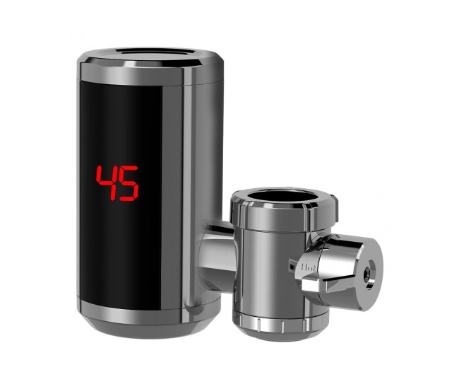 Incalzitor de apa instant electric z-inox zln5490, 3000-3600w, afisaj digital led, protectie termica la 110°c