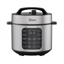 Multicooker digital multifunctional cu presiune zilan zln9580, 6l, 1000w, 12 moduri de gatire