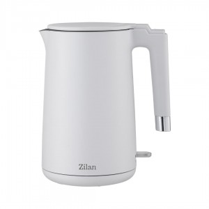 Fierbator electric cu pereti dubli zilan zln5436, 1.7 l, 1800 w, otel inoxidabil 304