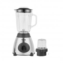 Blender cu stand si rasnita floria zln4772, 2 in 1, 300w, recipient din sticla 1.5l