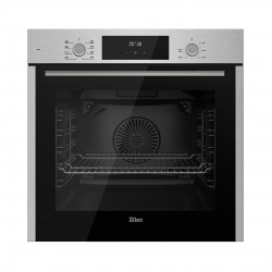 Cuptor incorporabil digital zilan zln6421, 73 l, 8 functii, ventilare turbo, grill, gri si negru