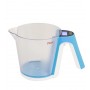 Cantar de bucatarie digital zilan zln 7788,albastru cu cana, capacitate 2 kg, 