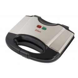 Sandwich maker zilan zln-8143 - grill electric 750w, placa antiaderenta, 2 sandwichuri