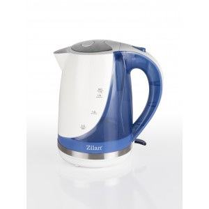 Cana electrica zilan zln-1303,albastru capacitate 1.7l, 1850-2200w, baza rotativa,