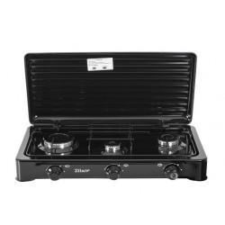 Aragaz cu 3 ochiuri zilan zln-0032,culoare negru utilizare numai gpl butelie,