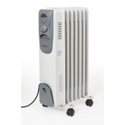 Calorifer electric cu ulei zilan zln-2104 - 1500w, 7 elemente, 3 trepte putere, termostat reglabil