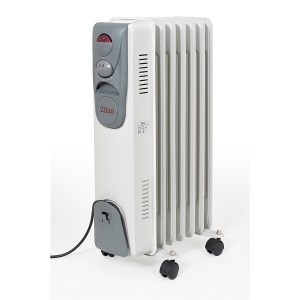 Calorifer electric cu ulei zilan zln-2104 - 1500w, 7 elemente, 3 trepte putere, termostat reglabil