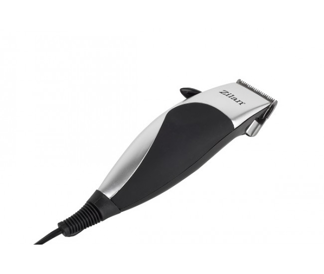 Aparat de tuns parul zilan zln-0443,argintiu/negru 12w, 4 accesorii, 