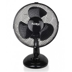 Ventilator de birou floria zln-1211, diametru 26 cm, putere 25 w, 2 trepte de viteza, functie oscilare