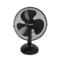 Ventilator de birou floria zln-3383, diametru 34 cm, putere 35 w, 3 trepte de viteza, functie oscilare