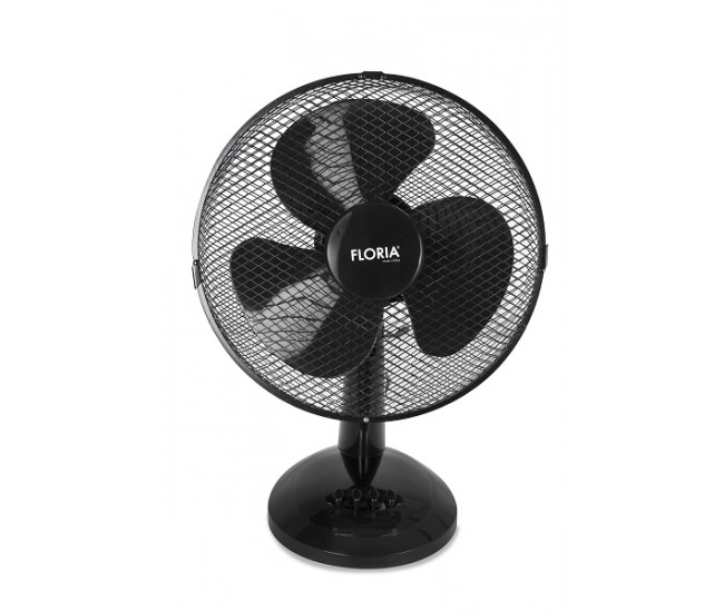 Ventilator de birou floria zln-3383, diametru 34 cm, putere 35 w, 3 trepte de viteza, functie oscilare