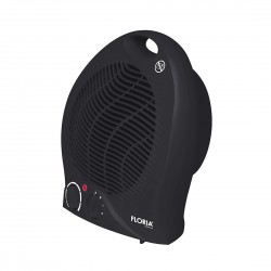Aeroterma floria zln-6172,negru putere 2000w, 2 nivele de incalzire+rece, protectie supraincalzire, termostat reglabil,