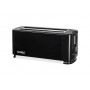 Prajitor paine dublu floria zln-2706 - 4 felii, 1300w, 6 trepte rumenire, negru