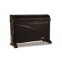 Convector electric de podea zilan zln-6843,negru 2000w, 3 trepte de putere, termostat reglabil,