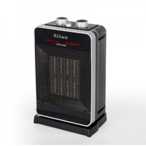Aeroterma ceramica zilan zln-3215, putere 2000w, 2 trepte de reglare temperatura+aer rece, termostat reglabil, rezistenta ceramica, functie oscilatie, sistem siguranta impotriva rasturnarii si supraincalzirii