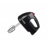 Mixer de mana floria zln-7567 negru, putere 100 w, 7 viteze, buton eliberare accesorii,