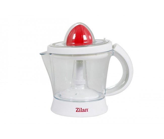 Storcator citrice zilan zln-7832, alb/rosu capacitate 1l, cana gradata, functie reverse, putere 40w,
