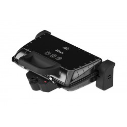 Sandwich-maker and grill zilan zln 4021, negru/inox1600w, placi antiaderente,