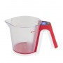 Cantar de bucatarie digital zilan zln 7788, rosu cu cana, capacitate 2 kg,