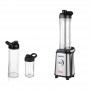 Blender inox pentru smoothies zilan zln-0504, 350 w, 3 recipiente 600ml/600ml/300ml