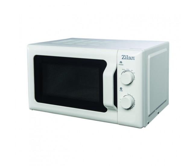 Cuptor cu microunde zilan alb zln-1174, capacitate 20 l, 700 w, ,