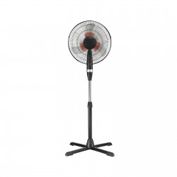 Ventilator cu picior zilan zln-2331, diametru 40cm , putere 60 w, palete duble, unghi inclinare reglabil, 3 trepte de viteza